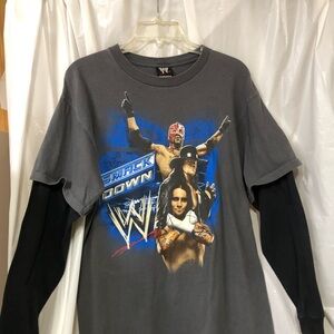 WWE Gray Hybrid T-Shirt